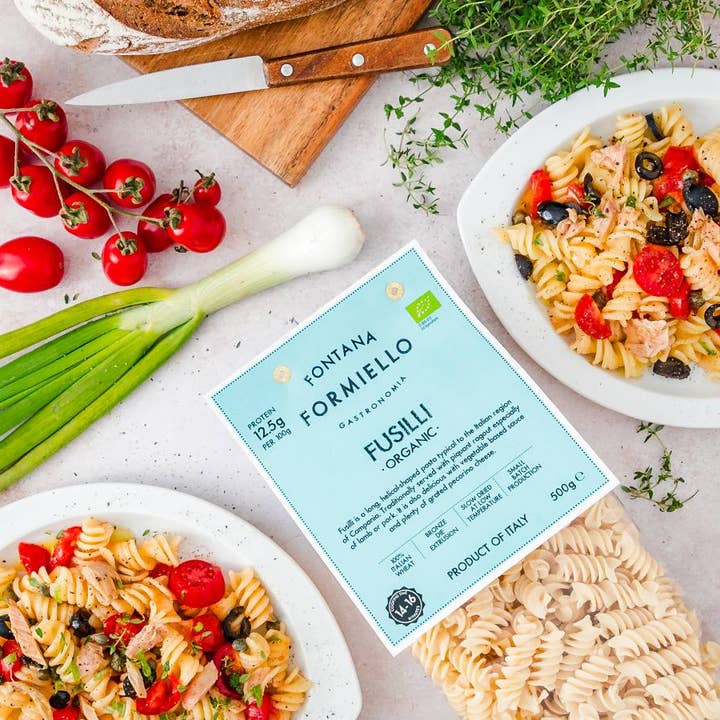 Gourmica - Wholesale Pasta - Fontana FORMIELLO Organic Fusilli (500g)