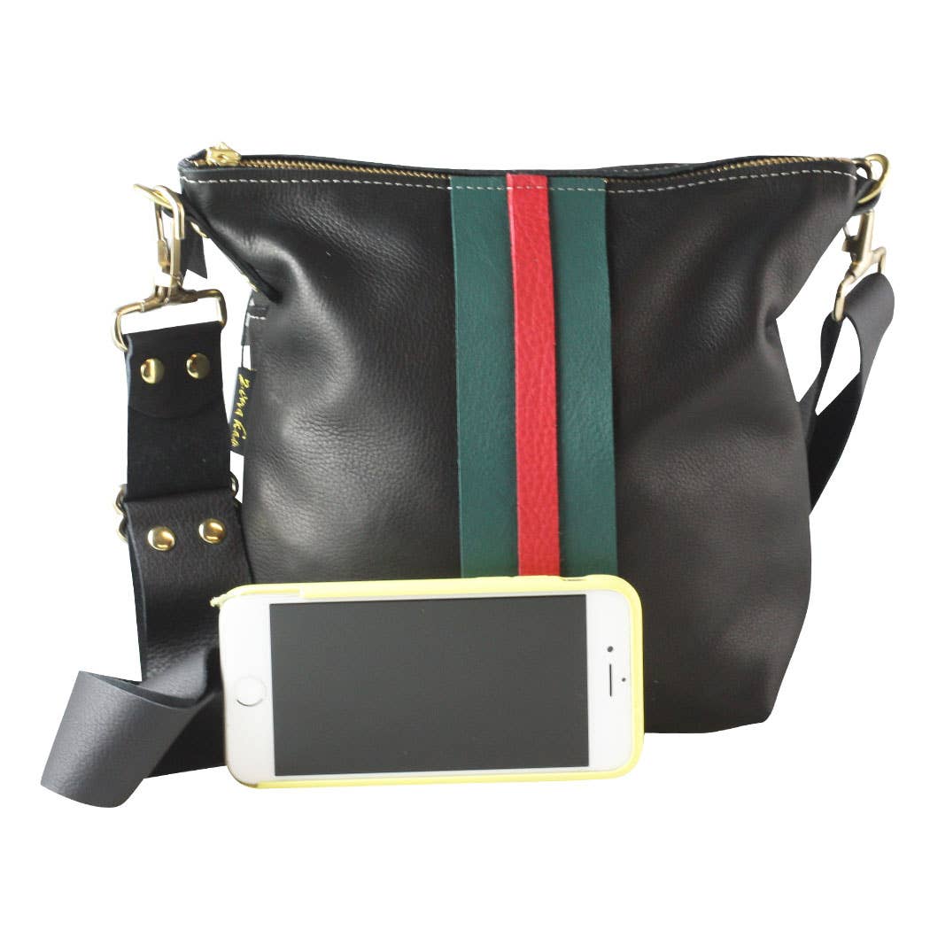 Zina Kao Exclusives - Vente Sac à bandoulière – femme - Le sac à bandoulière Graham : camouflage et tissu doux1