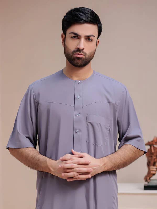 Light Purple Emartai Thobe for wholesale by Zod