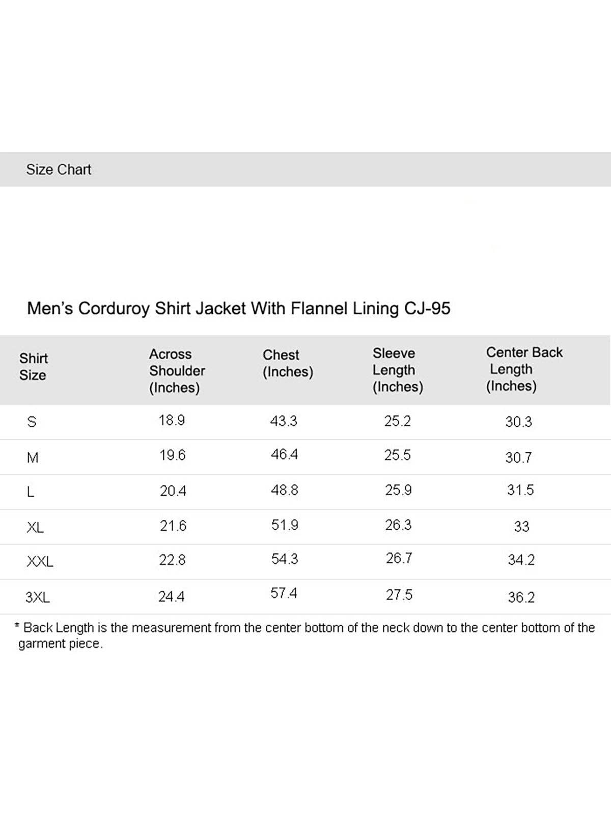 b-one inc – wholesale Shirt Jacket/Shacket - Men’s – Men's Corduroy Button Down Shirt Jacket with Flannel Lining GB-CJ955