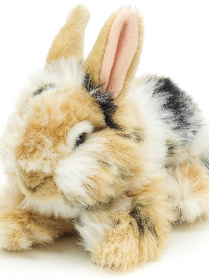 Lionhead rabbit, lg. (s/b/w) -23 cm - cuddly/plush toy for wholesale by Uni Toys