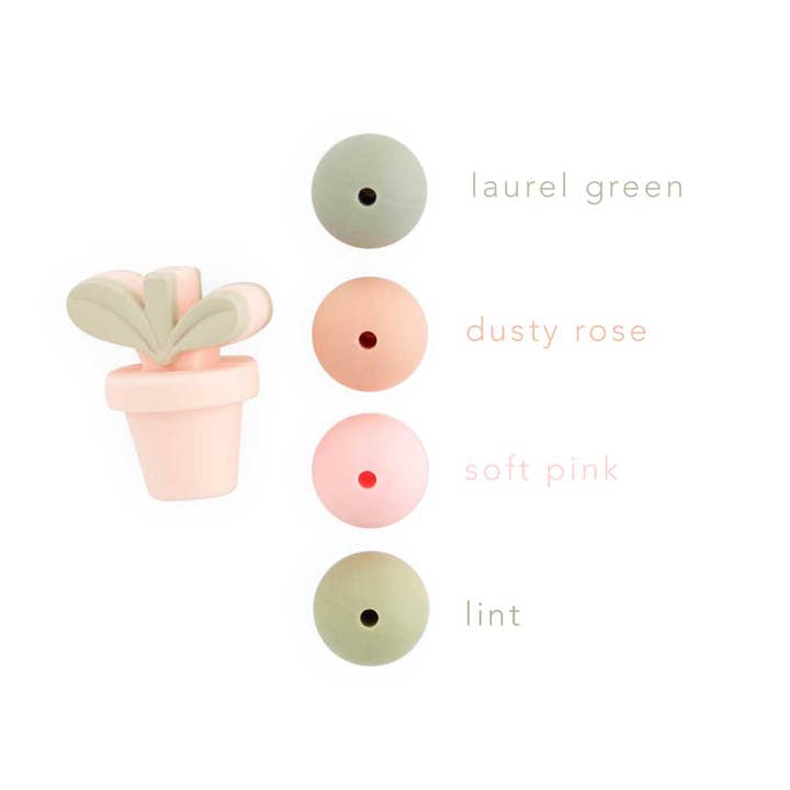 Cara & Co Silicone Craft Supply - Wholesale Craft Supplies - Bloom Silicone Focal Beads8