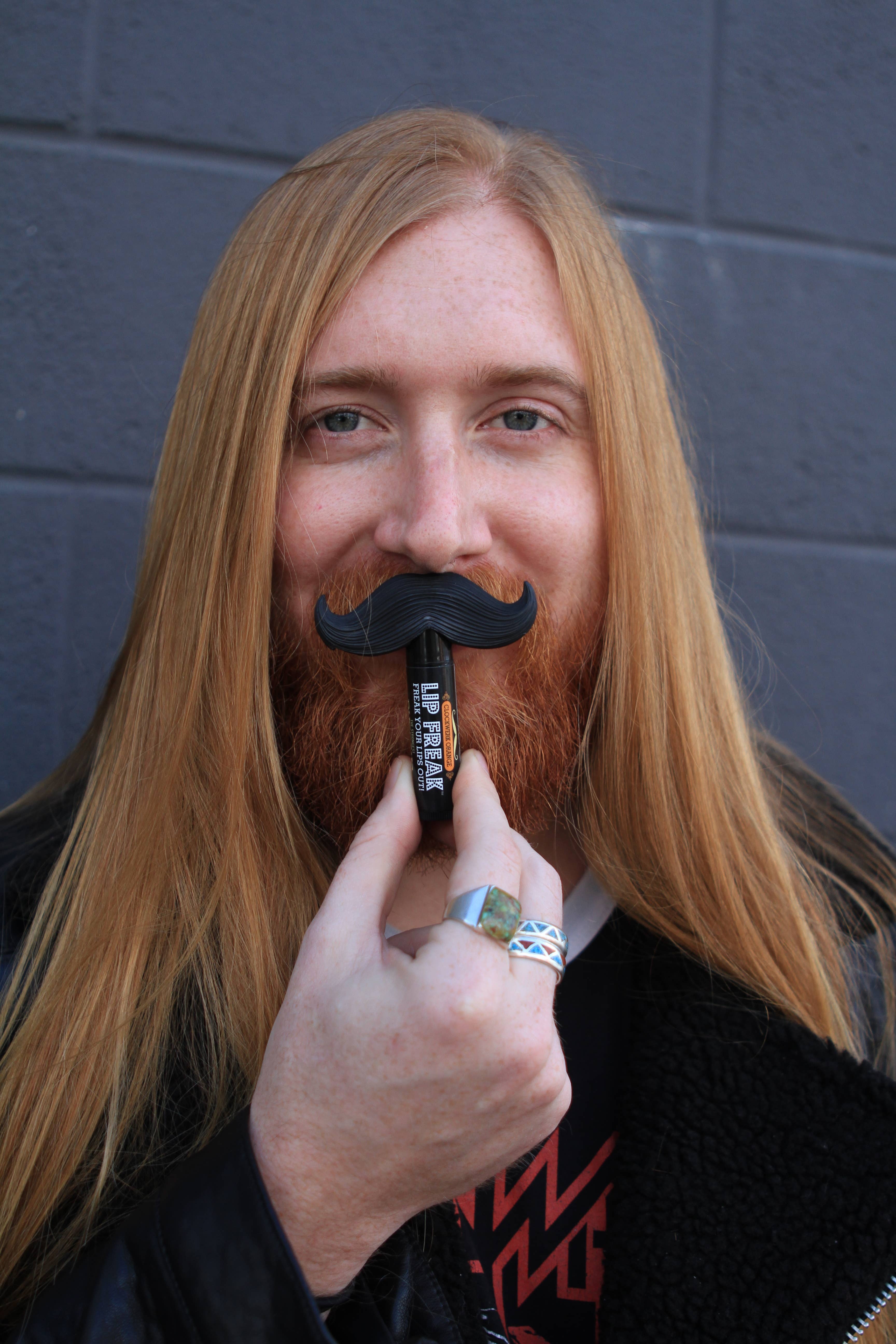 Doctor Lip Bang's - Wholesale Lip Balm - Mustache Lip Balm Tube Topper3