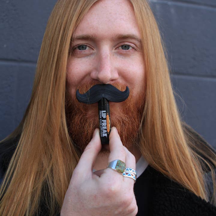 Doctor Lip Bang's - Wholesale Lip Balm - Mustache Lip Balm Tube Topper3