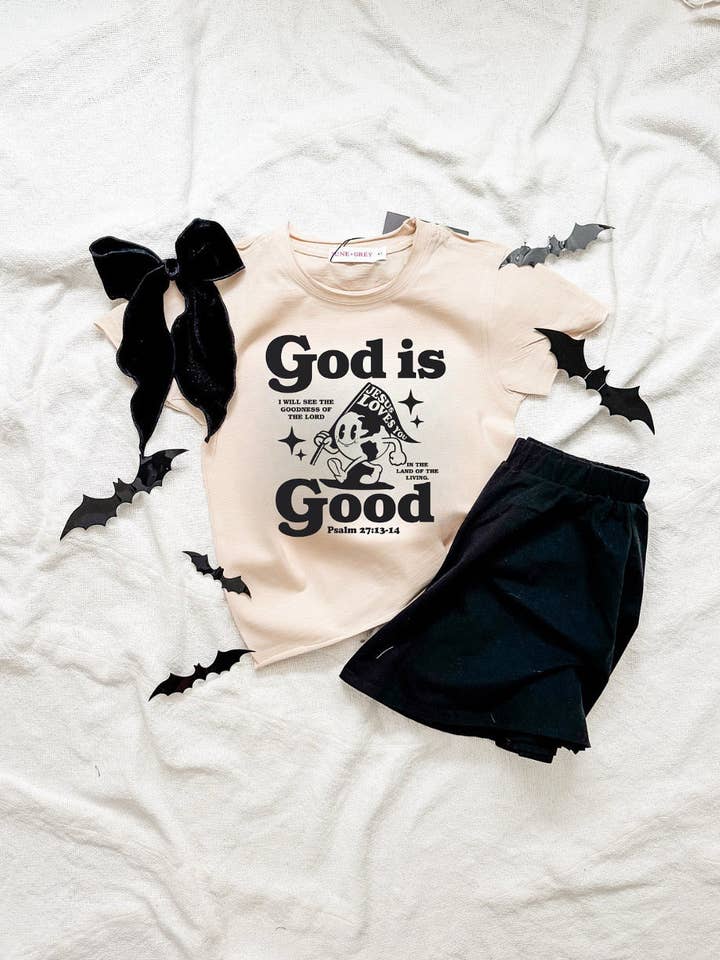 GOD IS GOOD tee for wholesale by June+Grey