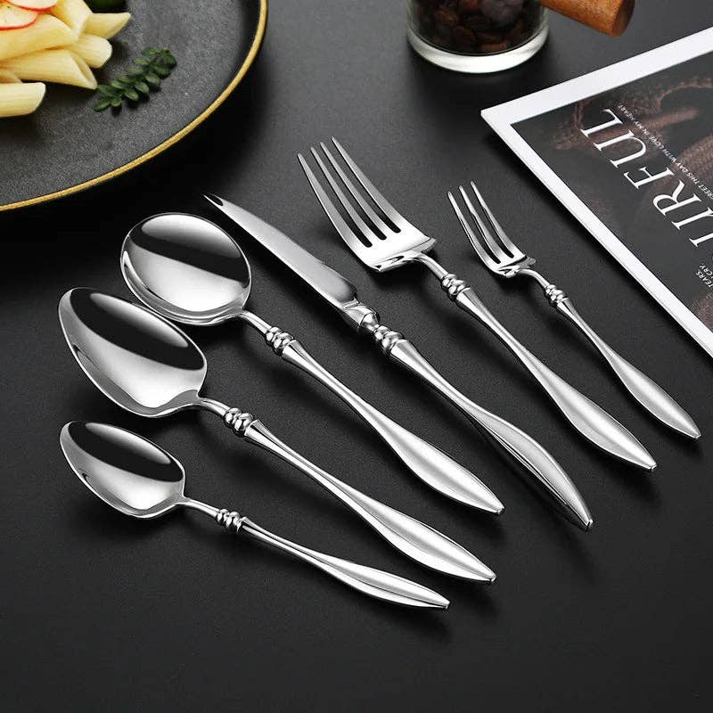 Kiyo Home - Wholesale Assorted Cutlery Set - French Stainless Steel Cutlery | Stainless Silverware Set0