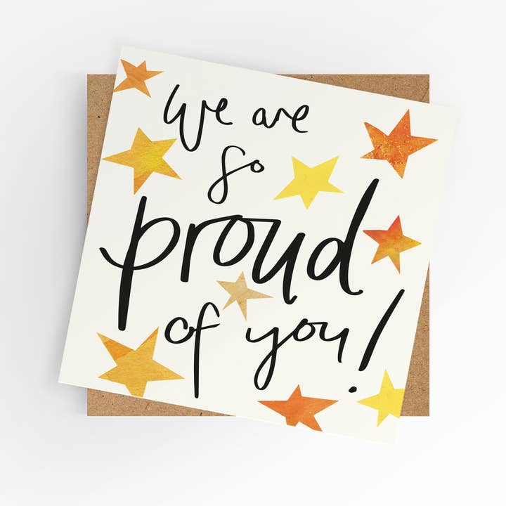 Under the Willow Tree - Wholesale Congratulations card - Well done card, We are so proud of you, Congratulations0