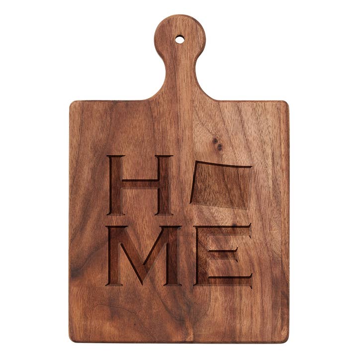 "Colorado" Artisan Walnut Paddle Board | 9" x 6" for wholesale by Sophistiplate