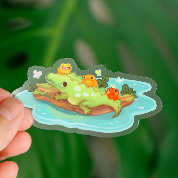 Thousand Skies - Wholesale Sticker - Vinyl Sticker (Transparent) Gator Bus
