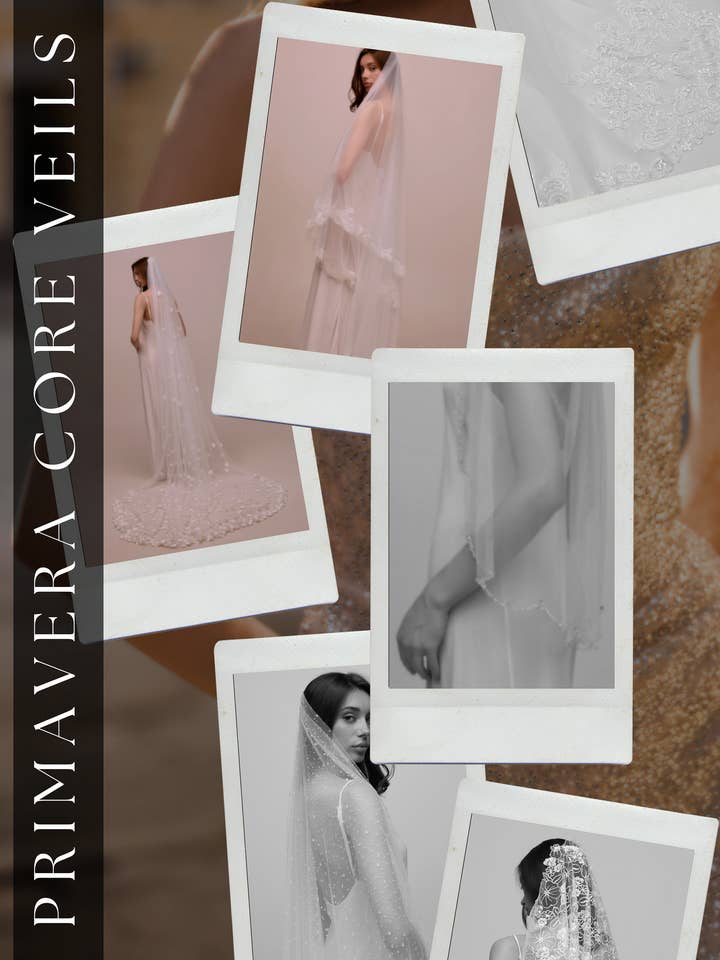 Kern Primavera Sluiers voor wholesale door Heirloom Bridal Company