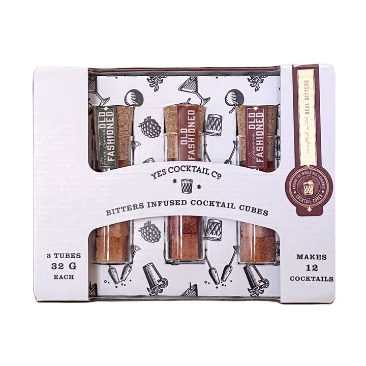 Bitters Infused Cocktail Cube Gift Sets for wholesale by Yes Cocktail Co