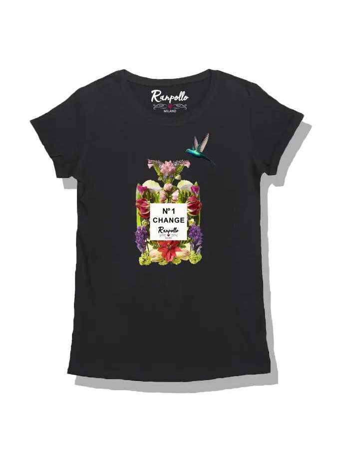RANPOLLO MILANO - Wholesale Screen Printed T-Shirt - Women's - CAMBIO1