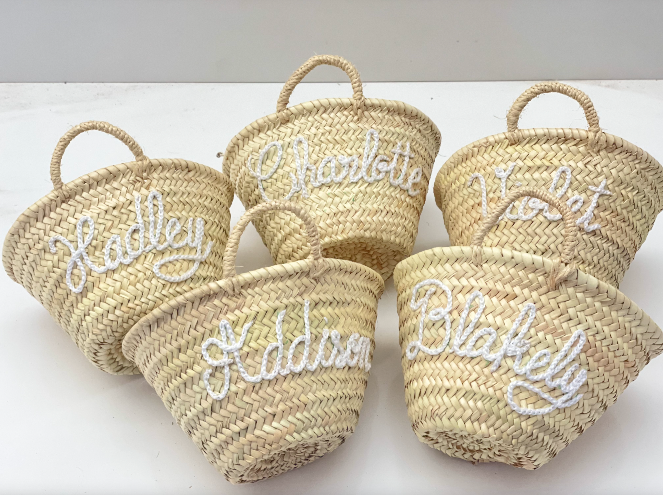 ProHandmadeDesign - Vente Sac de plage - Sacs en paille personnalisés élégants, parfaits pour les baby showers3