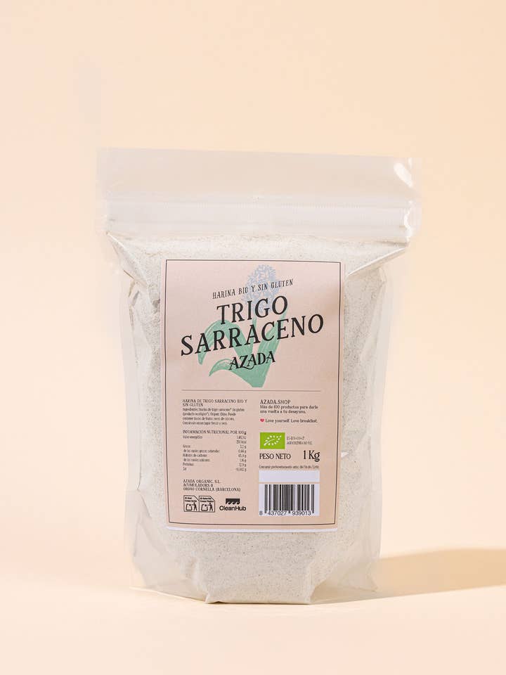 Harina de trigo sarraceno bio sin gluten for wholesale by AZADA