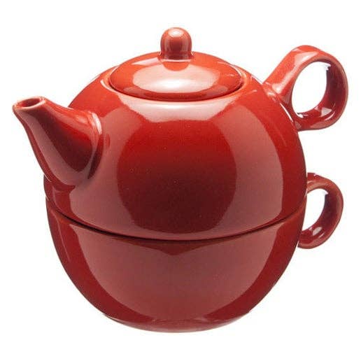 Vermillion Tea 4 One Teapot - 9.7oz. for wholesale by Tea and Coffee Exchange