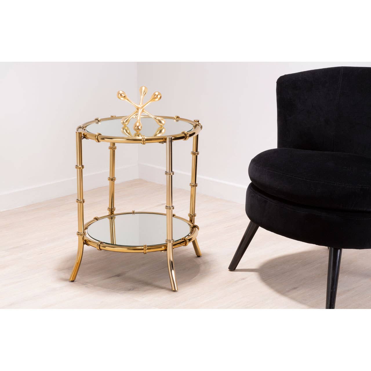 Fifty Five South – wholesale Side table – Kensington Townhouse Bamboo Design Side Table2