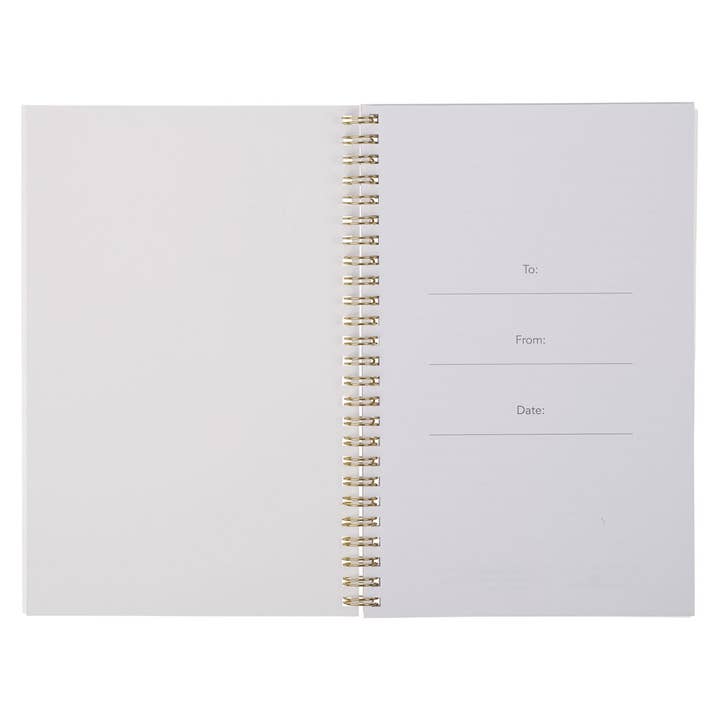 Christian Art Gifts - Wholesale Notebook - Notebook Wirebound Lighthouse Footprints2