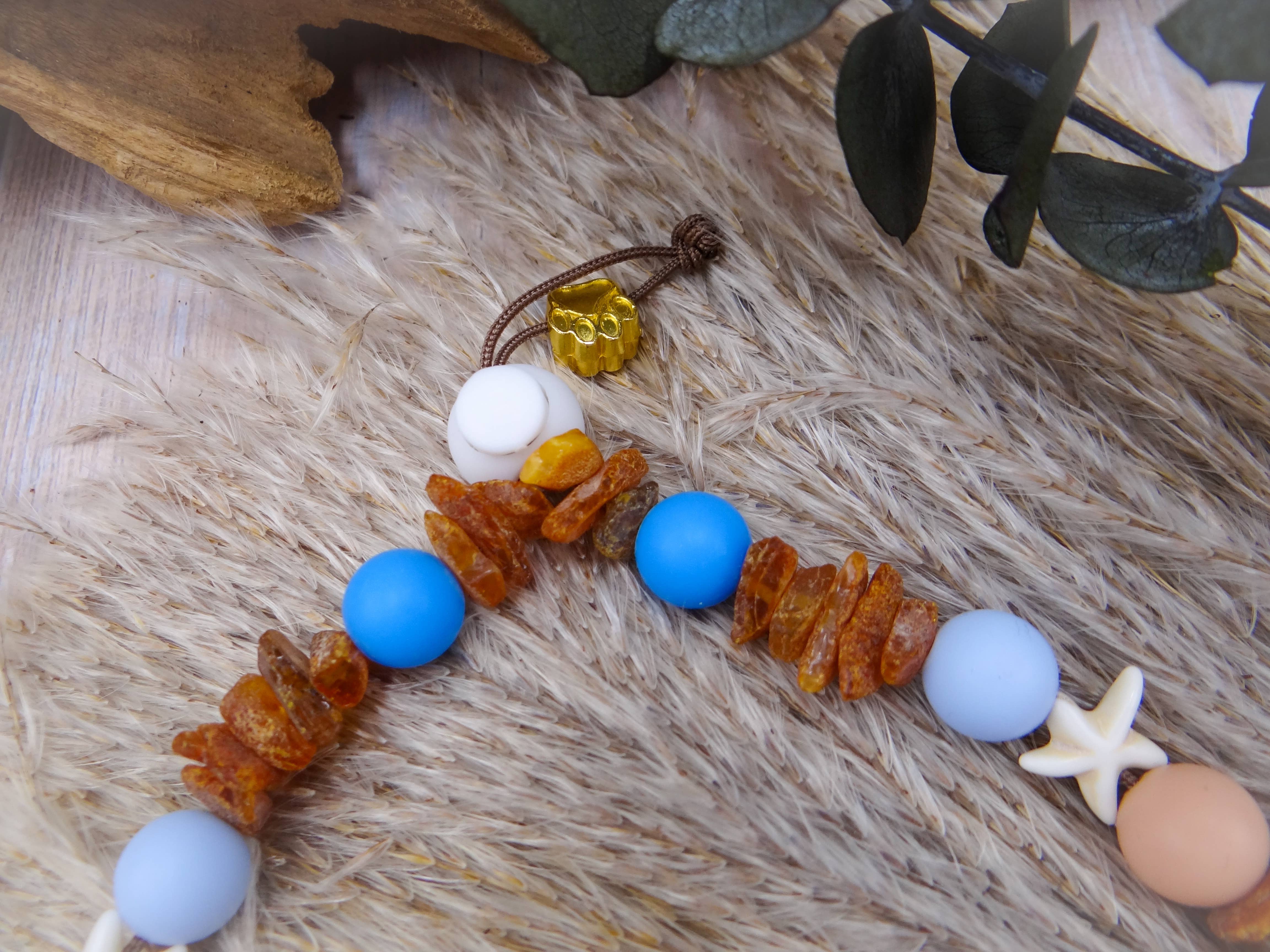 Gefleckte Manufaktur – Großhandel Haustierhalsband – Hund – Bernstein Halsband/Halskette 3