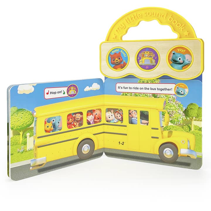 Cottage Door Press - Wholesale Book - Kids - CoComelon Wheels on the Bus School Song Sound Book