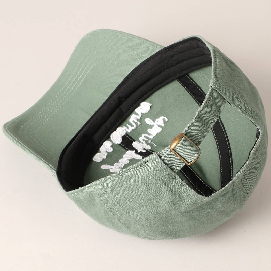 Fashion City – wholesale Baseball cap – Women's – Good Things Are Coming Embroidered Baseball Cap7