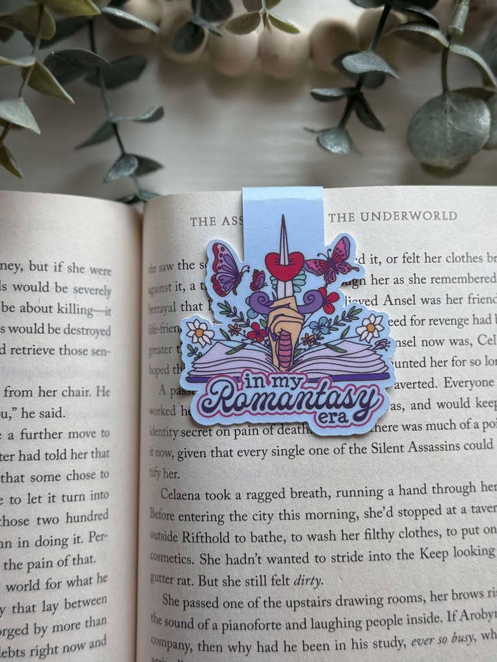 Romantasy Magnetic Bookmark for wholesale by Crystal Co Apparel
