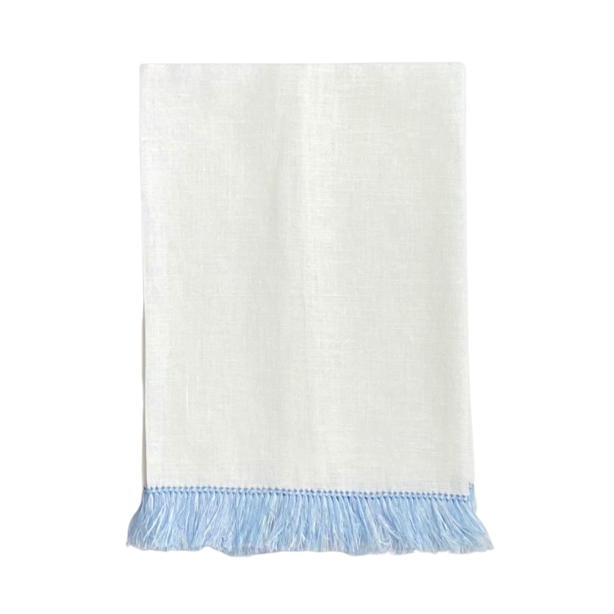 Garden Folly Fine Linens - Wholesale Hand Towel - Fringe Benefits Linen Guest Towel9