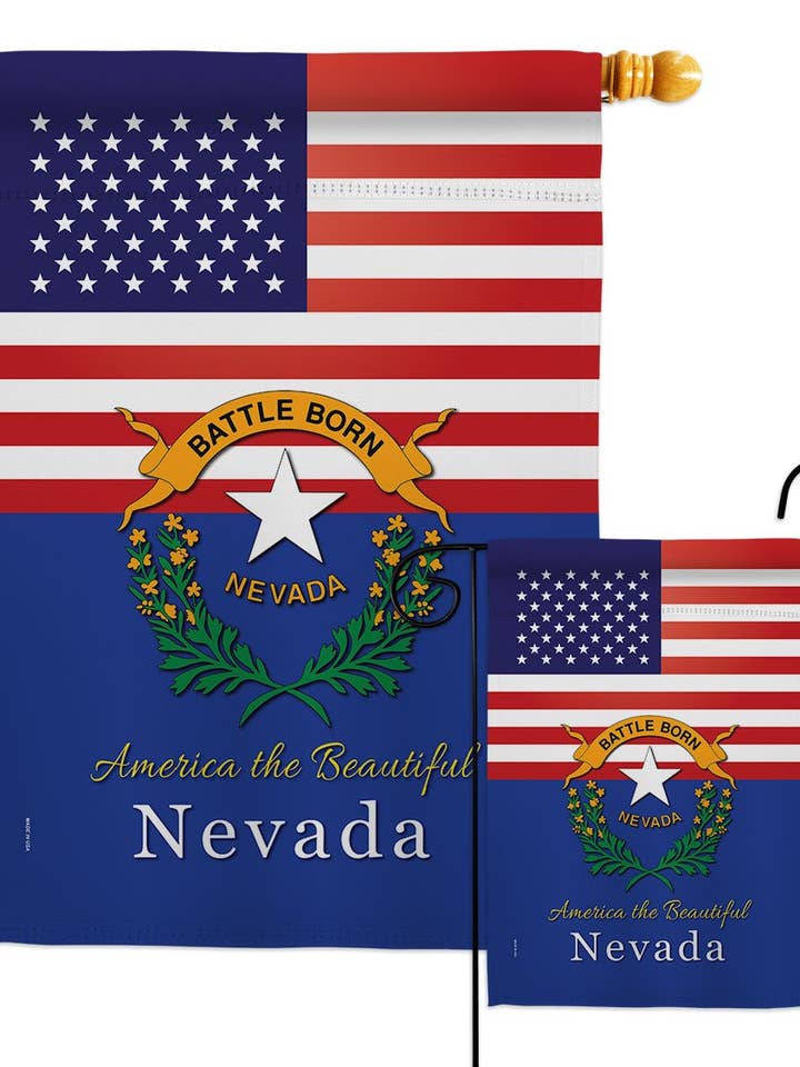 US Nevada Americana States USA Decor Flag for wholesale by Two Group Flag Co