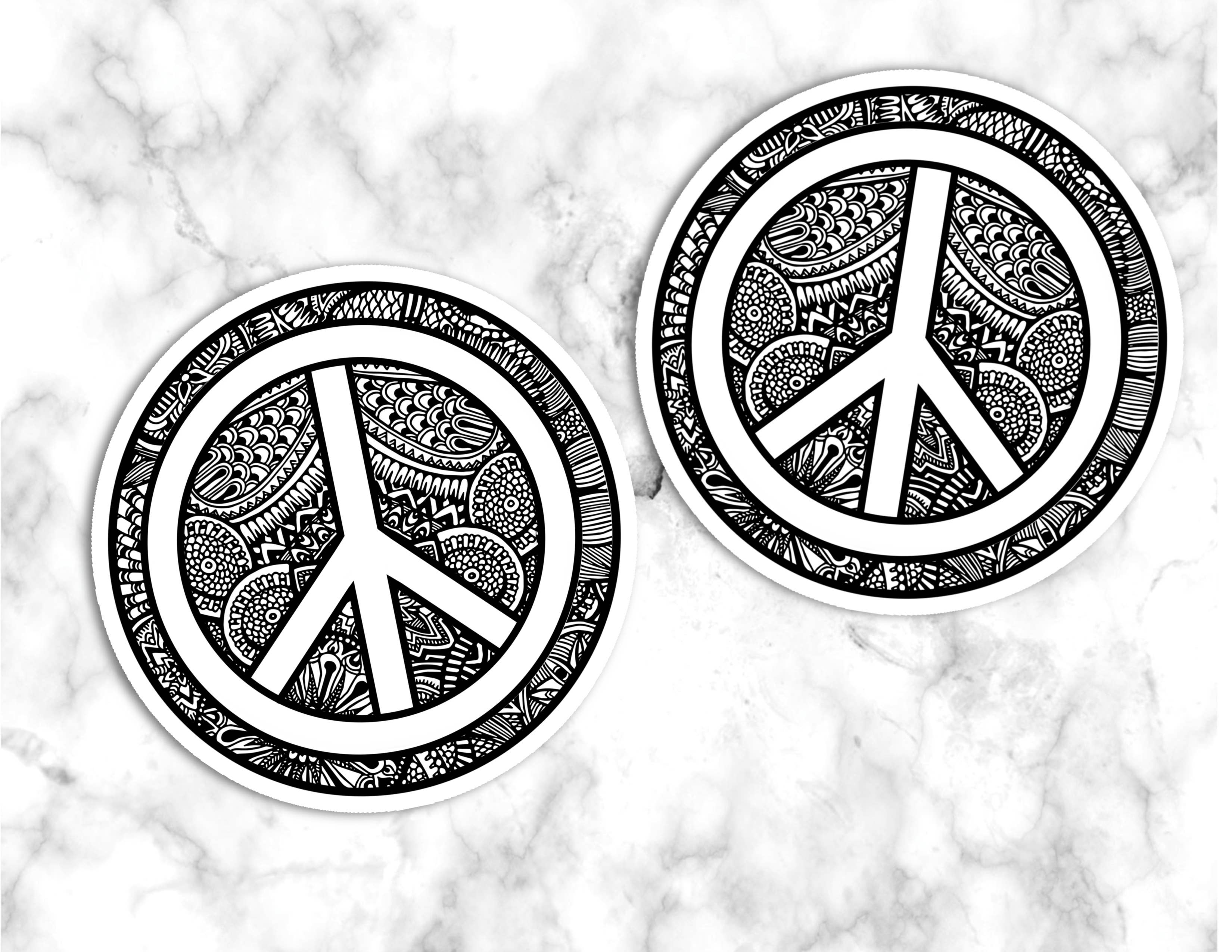 GatikaChicShop – wholesale Sticker – Peace Sticker, Peace Decal, friend stickers, laptop Sticker1