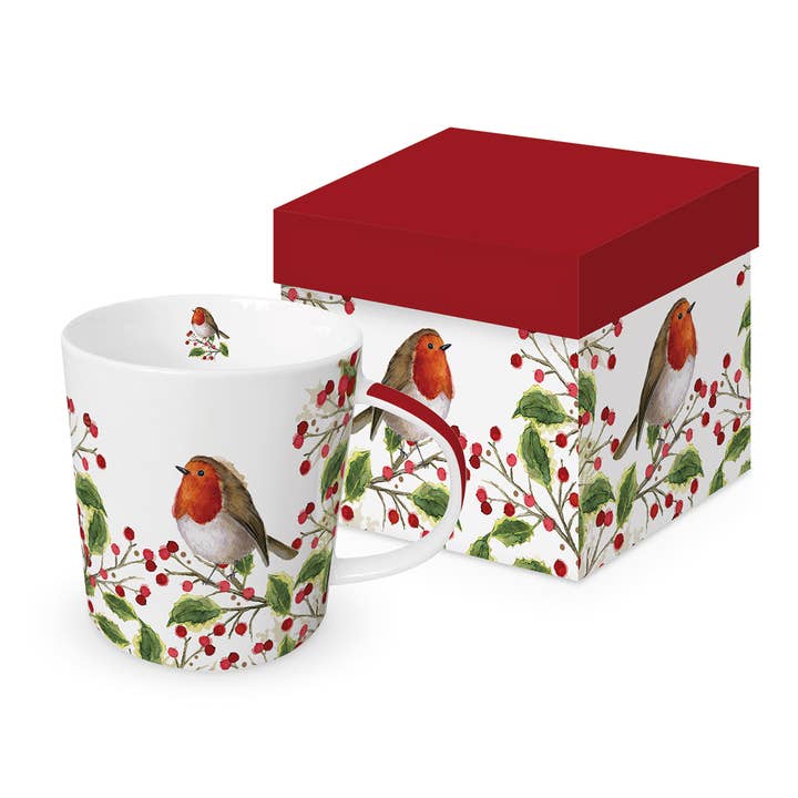 Merry Bird Trend Mug GB for wholesale by ppd Paperproducts Design GmbH