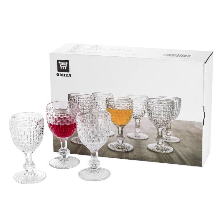 Everest Global - Wholesale Wine Glass - Weave Collection Goblet Glass set of 68