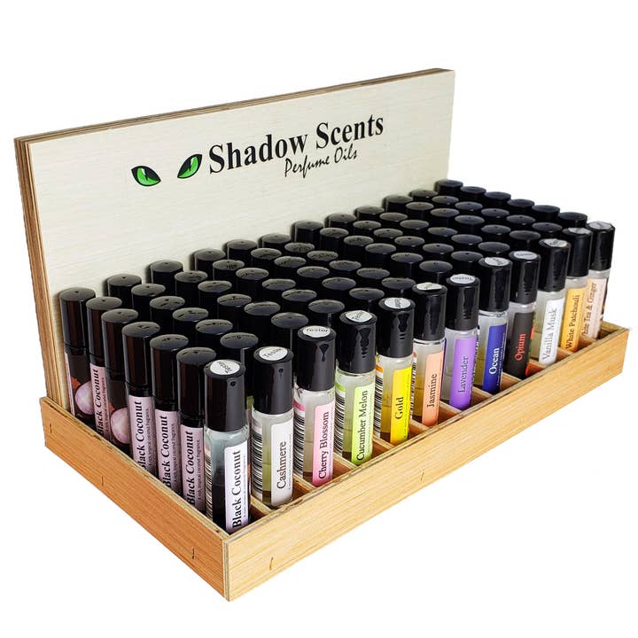 Il secondo kit iniziale per l'olio profumato Shadow Scents per la vendita all'ingrosso da parte di River Village