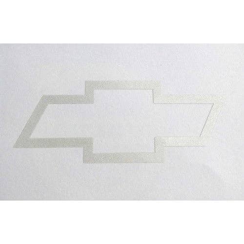 FIXTUREDISPLAYS – Engroshandel Klistermærke – FixtureDisplays® "Chevrolet" billogo til frontklap og bagagerum, reflekterende lys, KLISTERMÆRKE/ selvklæbende label 6,9 x 2,5 cm 16805-Chevrolet