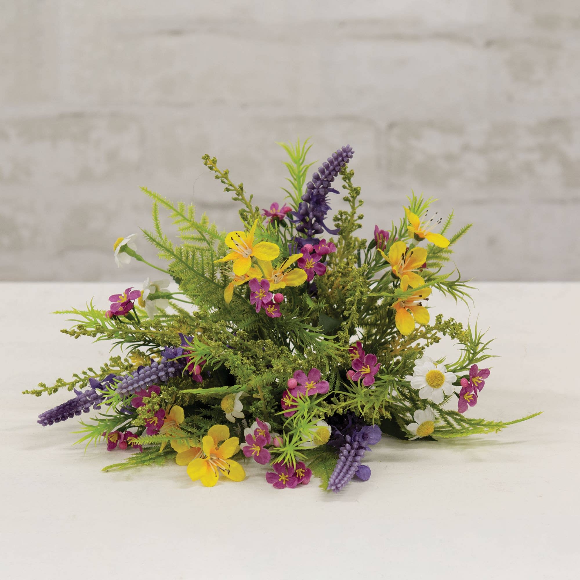 Saybrook Lane - Wholesale Artificial Flowers - Meadow Flowers Half Sphere, 6"1