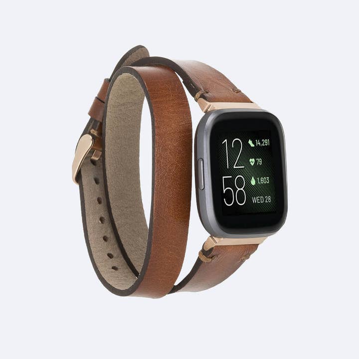 OXA LEATHER - Wholesale Watch Band/Strap - Women's - Fitbit Versa Leather Watch Band - The Twist5