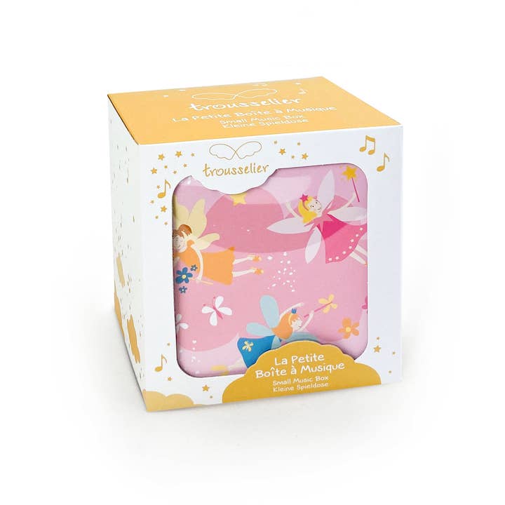 TROUSSELIER SAS - Wholesale Music Box - Kids & Baby - Princesses Music Cube Set3