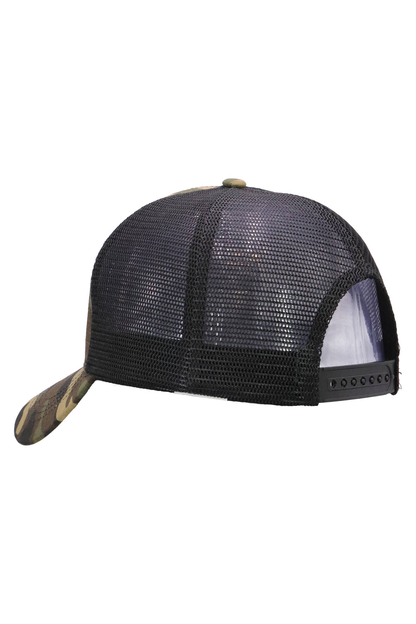 ASSORTI Chapeau de camionneur camouflage en coton ripstop en vente sur Faire6