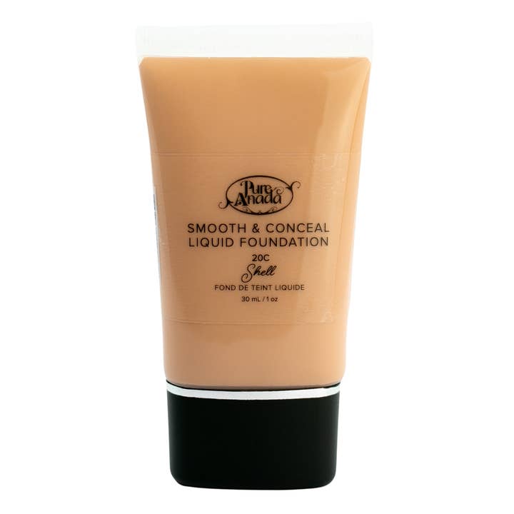Liquid Foundation - 20C Shell for wholesale by Pure Anada Natural Cosmetics