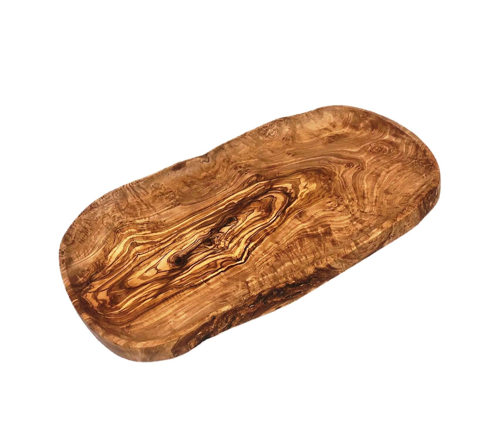 Natural OliveWood - Wholesale Platter - Olive Wood Serving Platter2