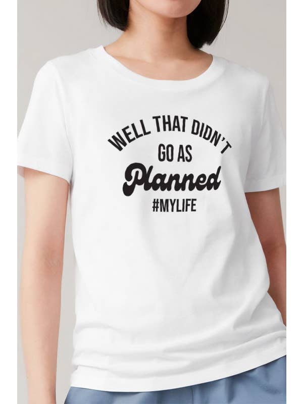 DOTCOM - Wholesale Screen Printed T-Shirt - Women's - Mylife