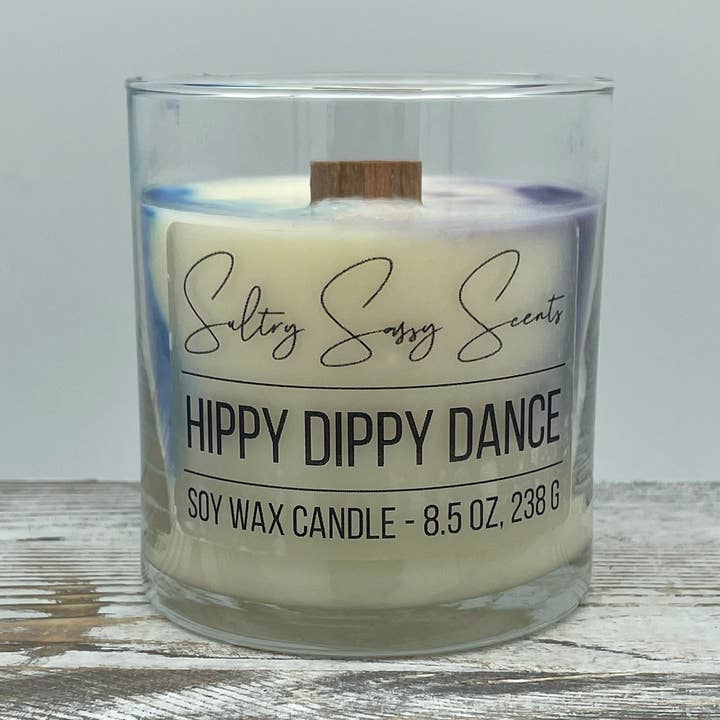 Hippy Dippy Dance - Bougie en cire de soja pour la vente par Sultry Sassy Scents