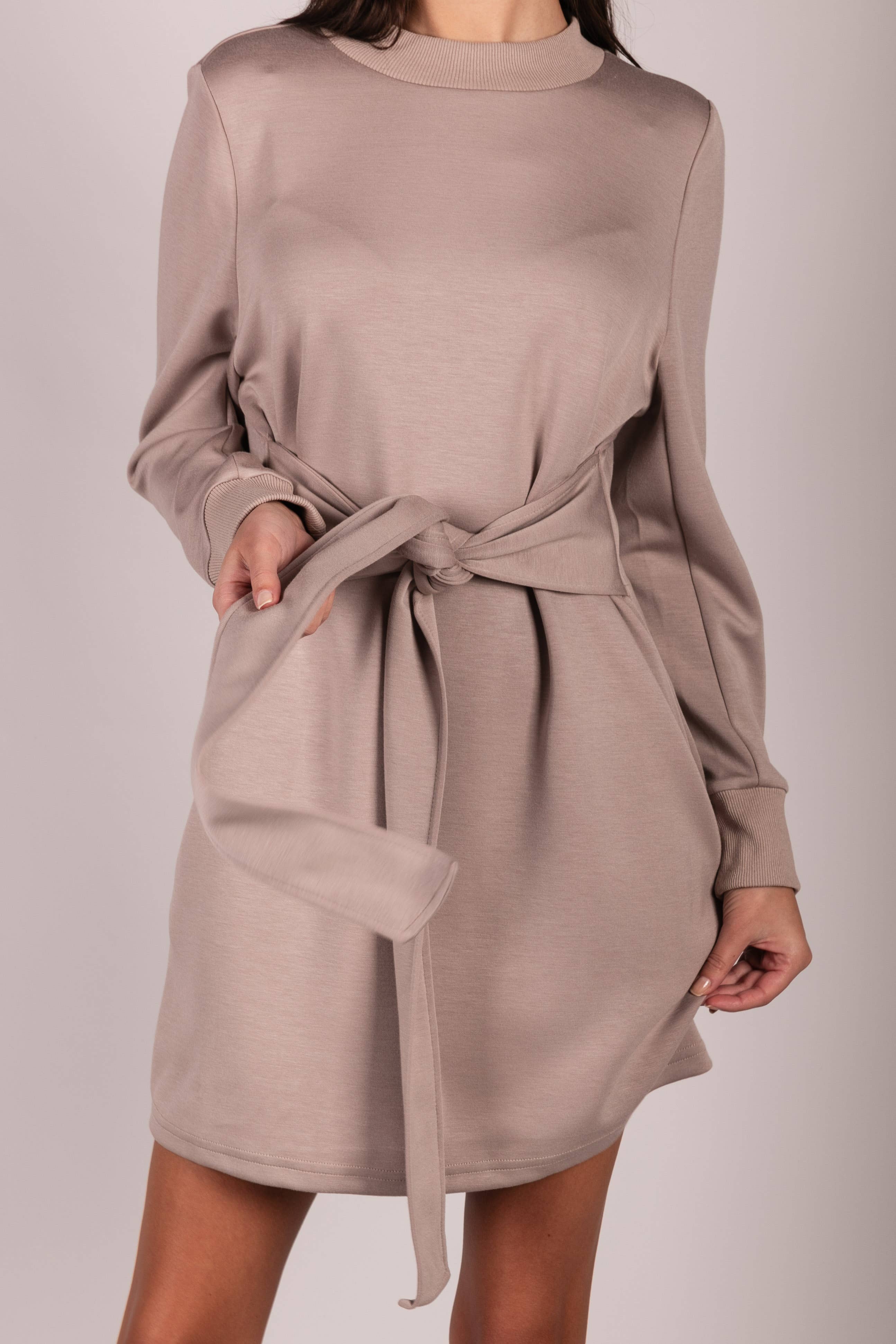 P. CILL - Wholesale Dress - Women's - P. CILL Butter Modal Waist Tie Dress21