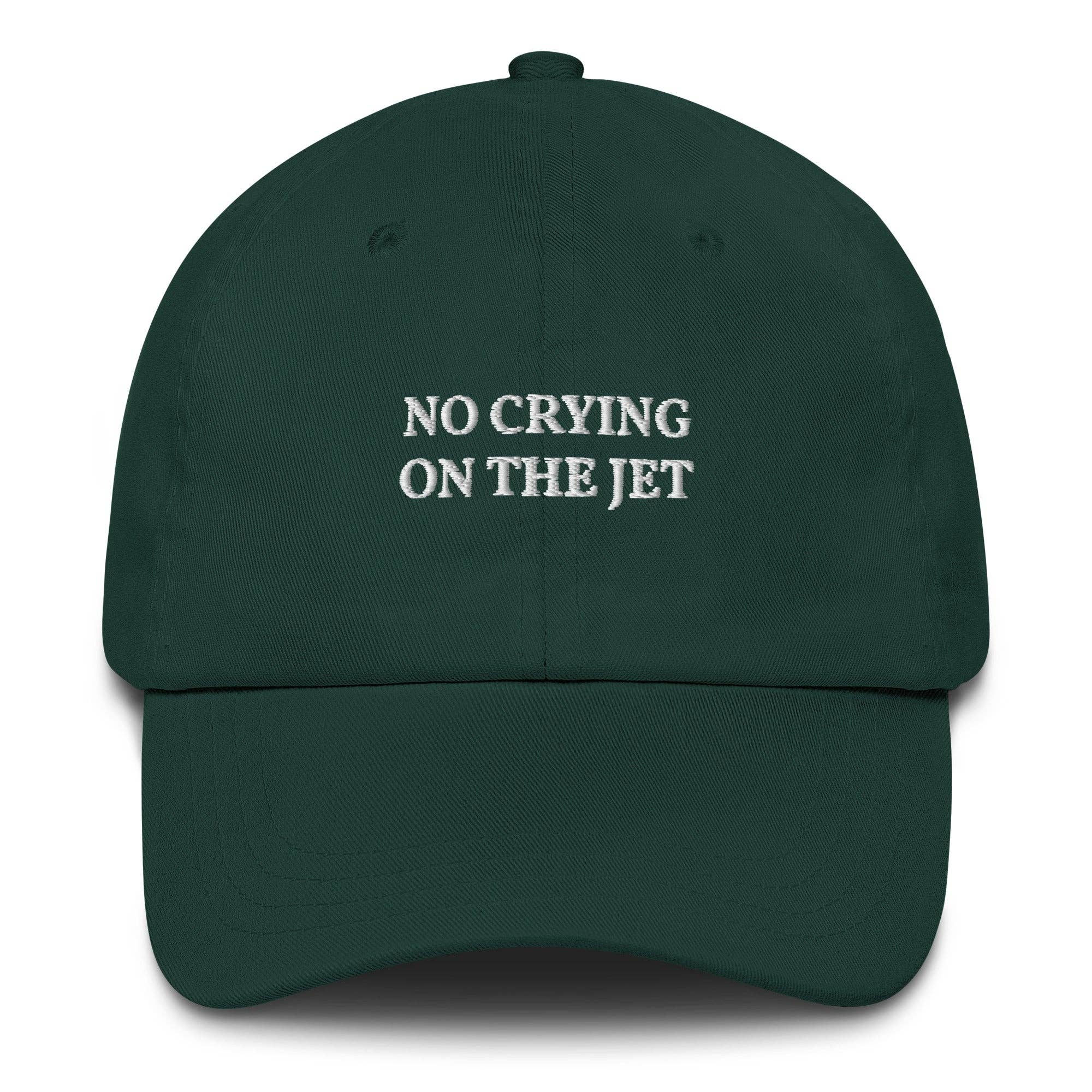 The Refined Spirit - Wholesale Baseball Cap - Unisex - No Crying on the Jet - Cap7