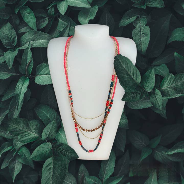 Hopes Unlimited - Wholesale Beaded/Pearl Necklace - Lili Necklace5