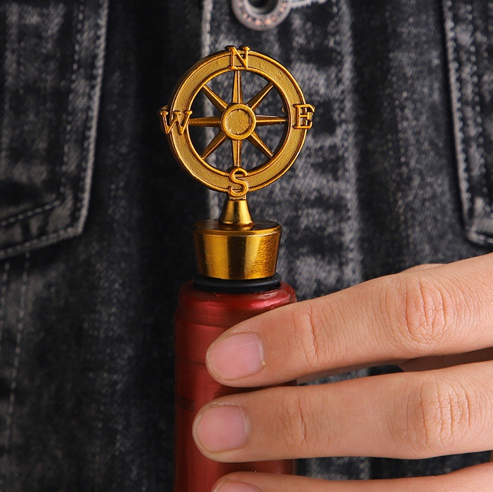 Sostraw & SmartThings - Wholesale Wine Stopper - Bottle Stopper - Traveller - Gold or Silver4