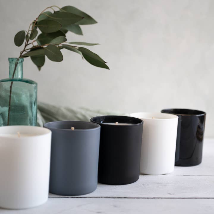 White Label Candle - Matte Black and other Purchase wholesale black candle jars with lids. Free returns & net 60 terms on Faire trending on Faire.