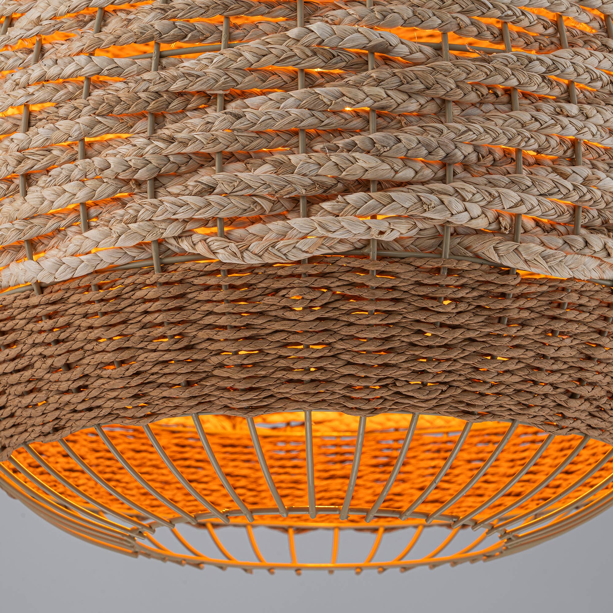 Multi Palma 1-Light Two Tone Teardrop Pendant Light for wholesale on Faire6