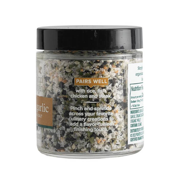Simply Organic - Wholesale Salt - Simply Organic Black Garlic Finishing Salt, Organic4