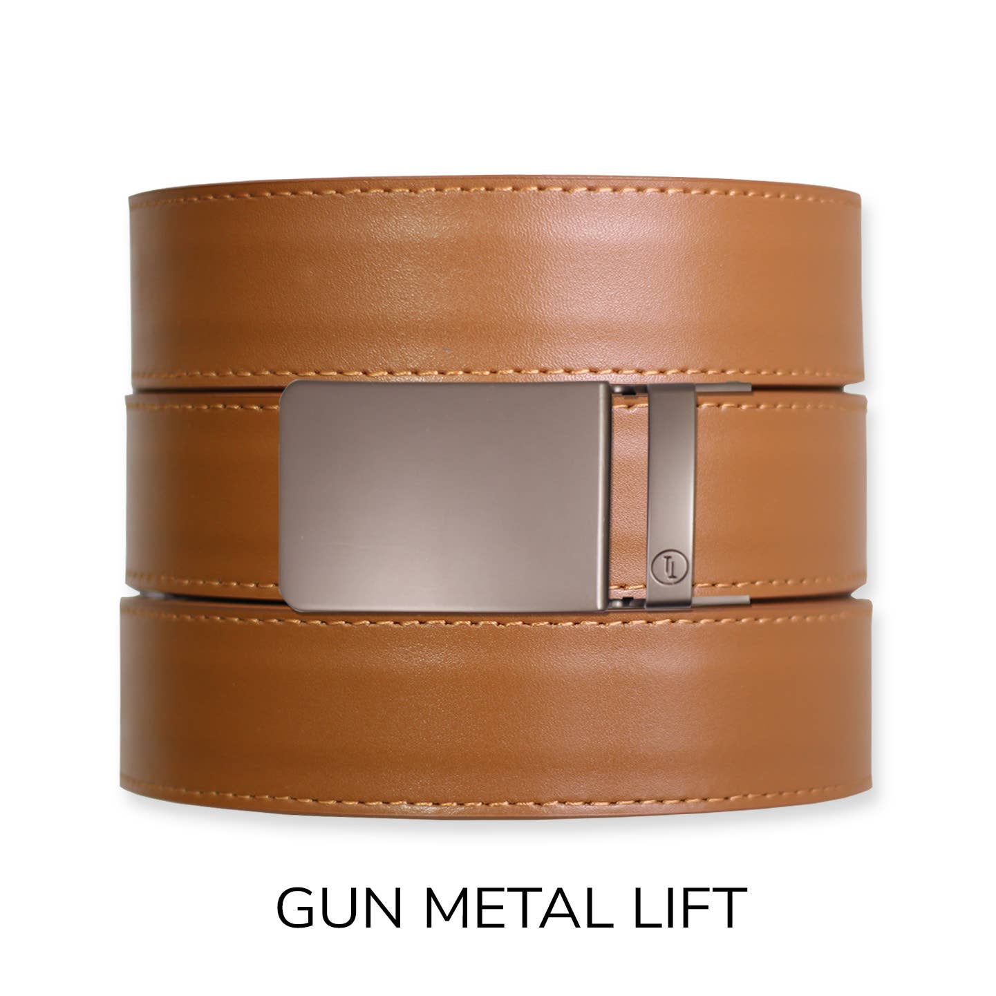 Tough Apparel - Wholesale Belt - Men's - British Tan Top Grain Leather Ratchet Belt & Buckle Set0