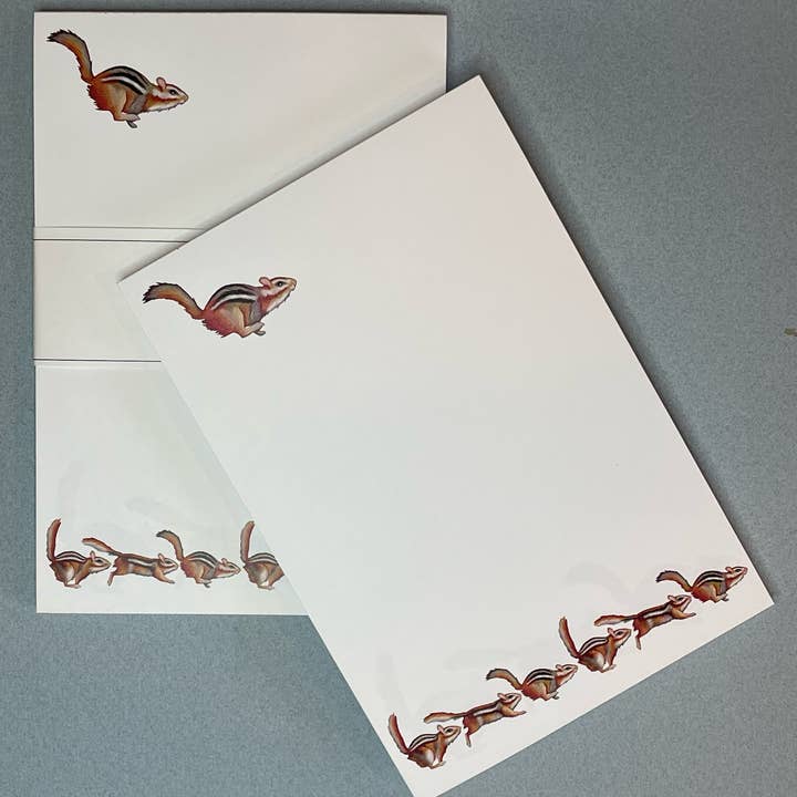Chipmunk Notepads | two pack for wholesale by Darya M Bowskill