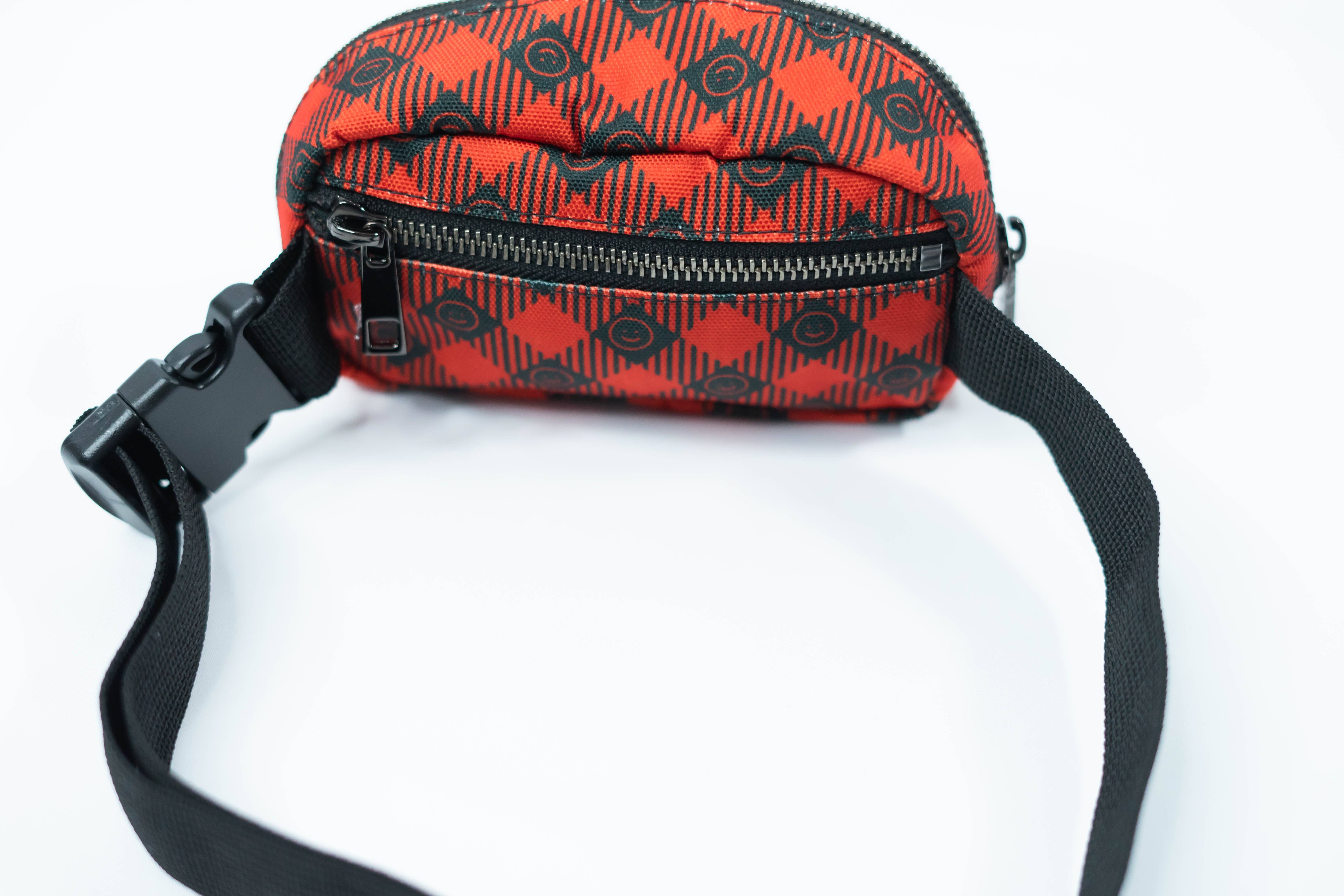 Big Little Wish - Wholesale Crossbody Bag - Kids - The Camp Bag - Buffalo Plaid Kids Fanny Bag8